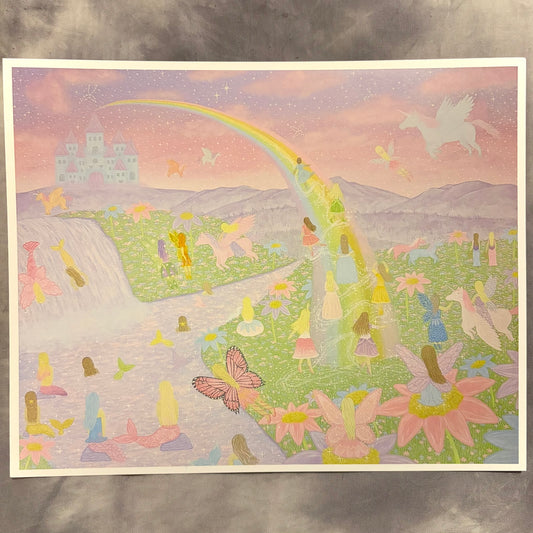 “Enchanted fairytale” art print