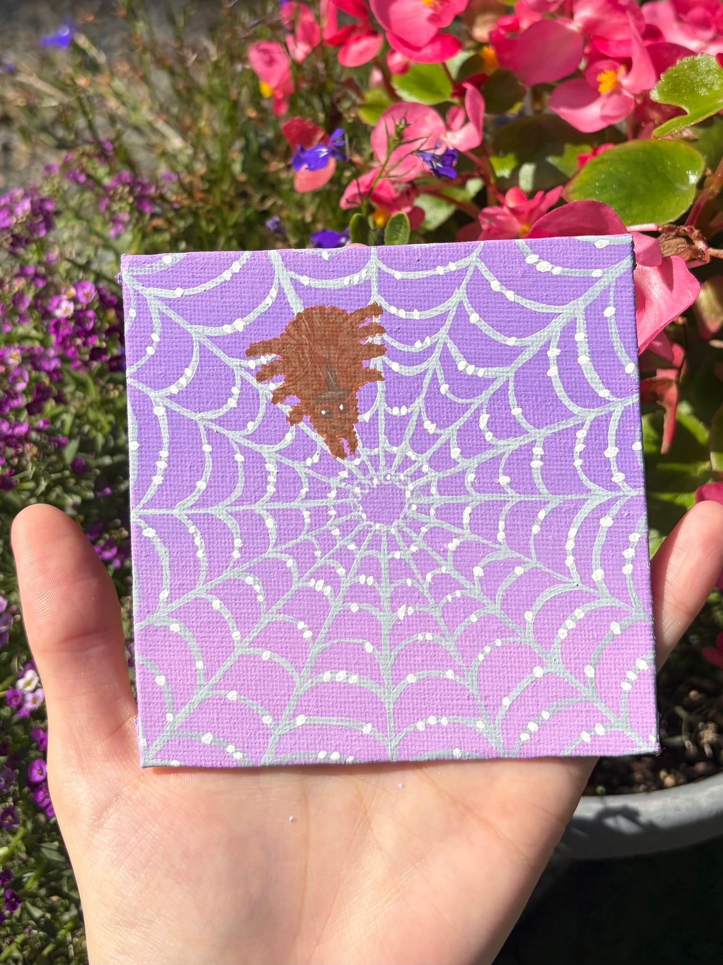 Mini spider original painting