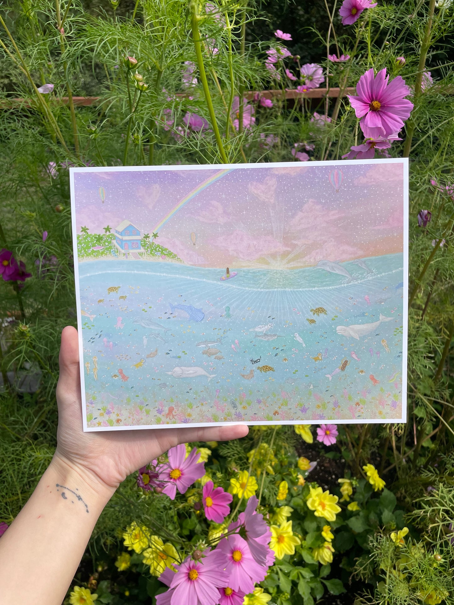 "Summer paradise" art print