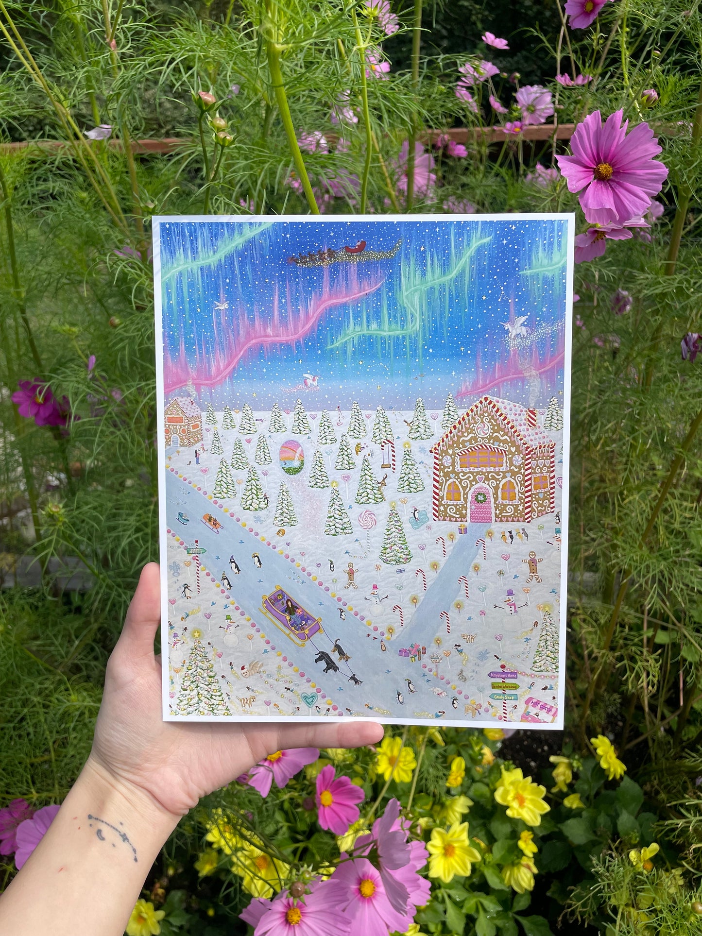 "Winter wonderland" art print