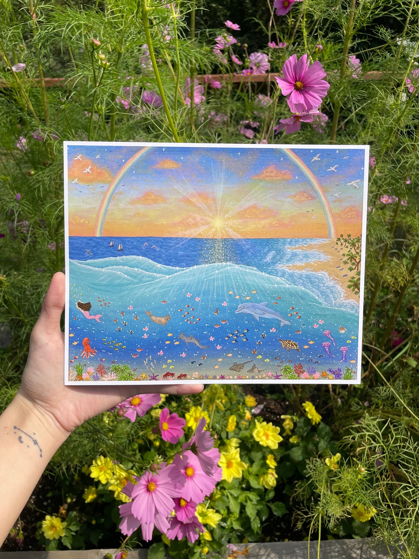 "Under the sea" art print