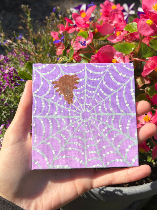 Mini spider original painting