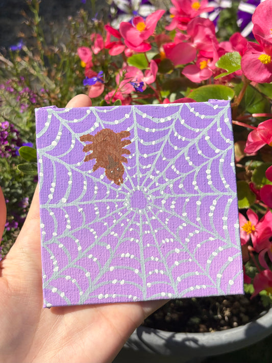 Mini spider original painting