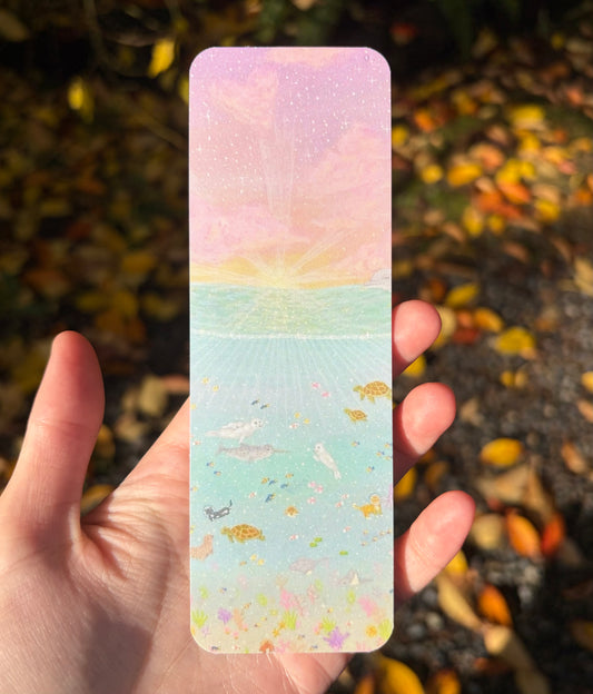 "Summer paradise" bookmark