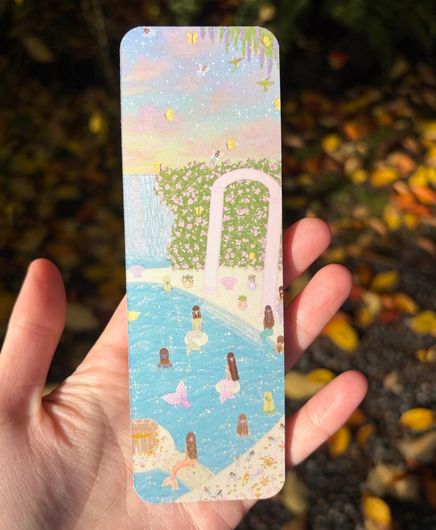 MISPRINT "Mermaid cove" bookmark