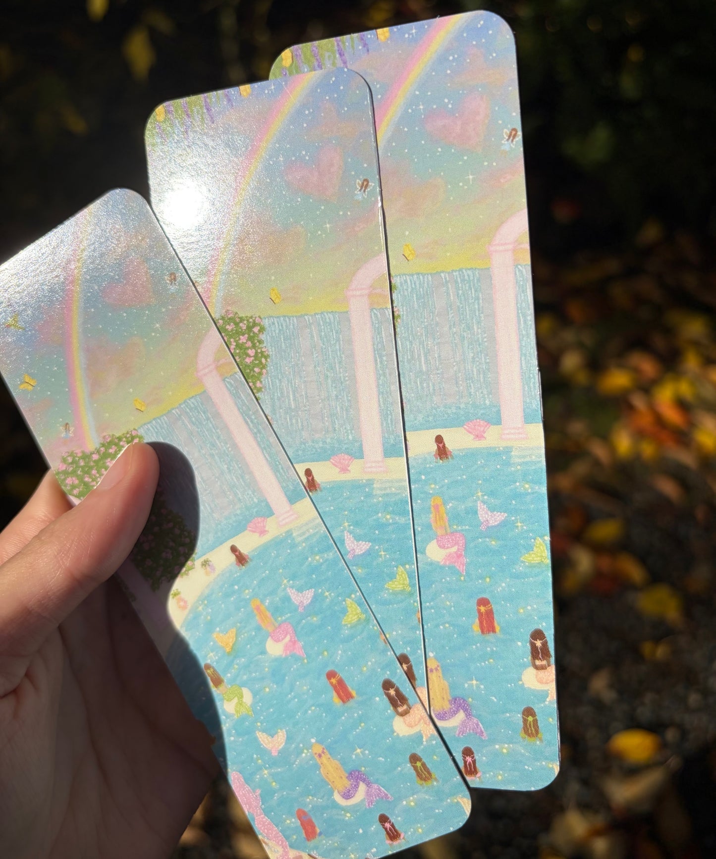 MISPRINT "Mermaid cove" bookmark