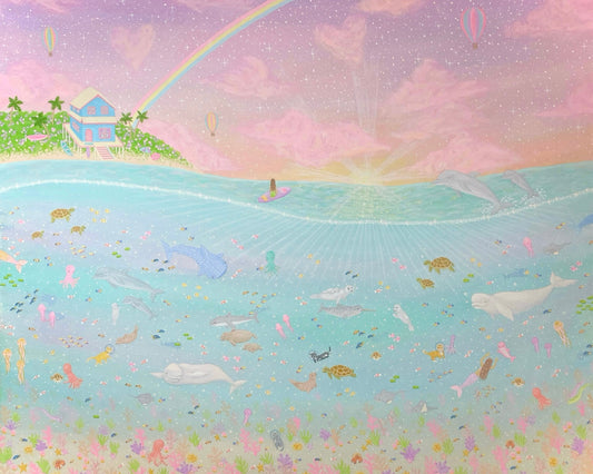 "Summer paradise" art print