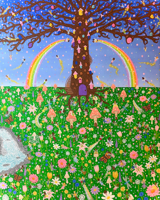 "Fairy tree" art print